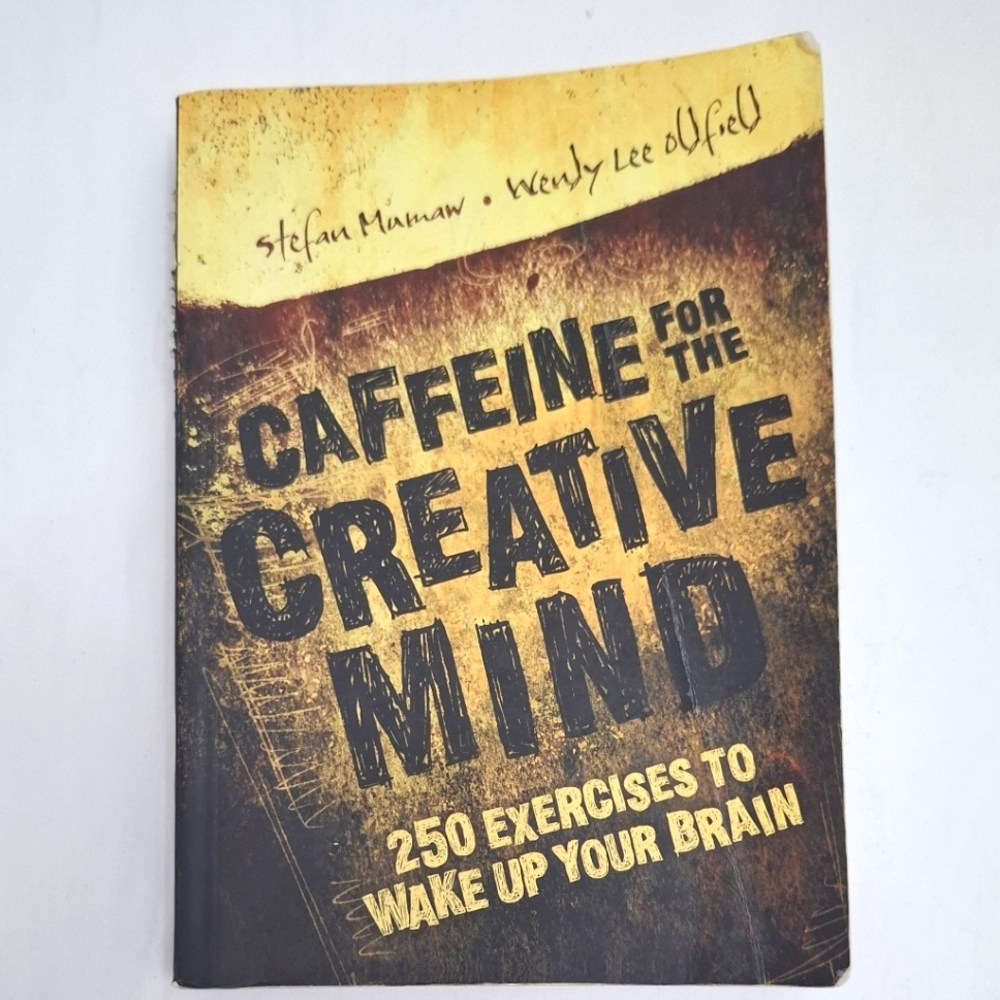 Caffeine for the Creative Mind Book. Preowned.